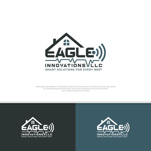 Logo design for installation company Design by StudioJack