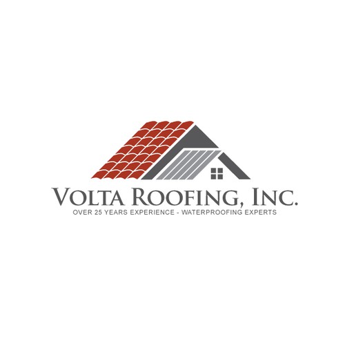 Help Volta Roofing, Inc. with a new logo and business card Logo