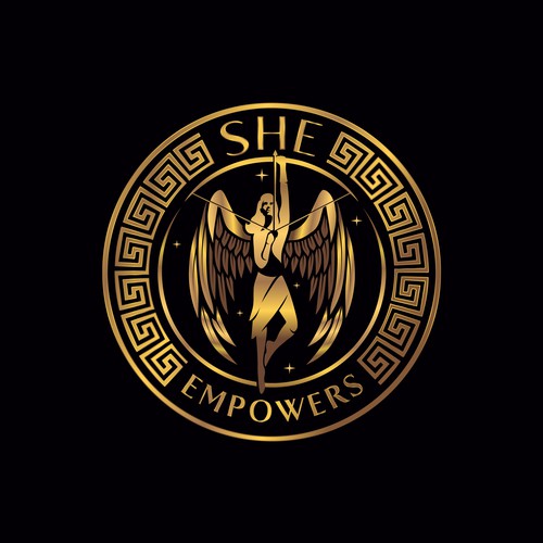 SHEempowers - luxurious design of a woman preferrably in some kind of a circle to appeal to women professionals Design by eMbo