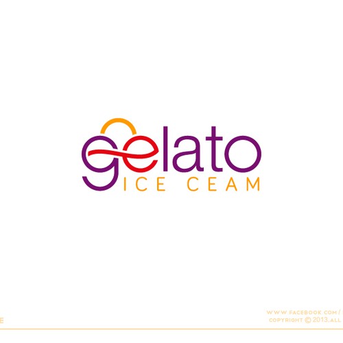 New logo wanted for gelato is the brand name  Design réalisé par Dimitry99