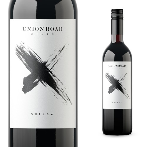 Wine label for new Australian Wine export brand. Design by Saverio Wongher ™