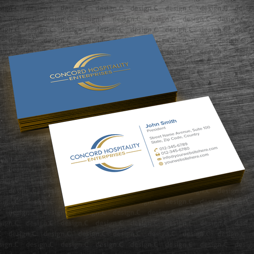 Business Card Design for LV Lifestyle Properties by SL Designer