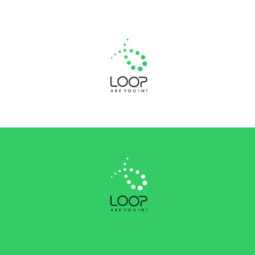 (GUARANTEED) Fun Logo for App: Loop - Are you In? Design by Brain.co