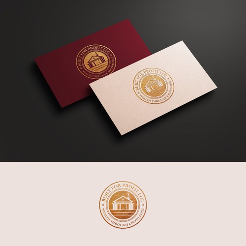 We need a powerful logo for our building educational company that brings attention Design by DesignXpertB!