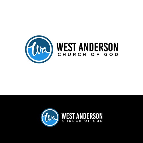 Clean/Modern Logo for our church "West Anderson Church of God" Diseño de nilaArt