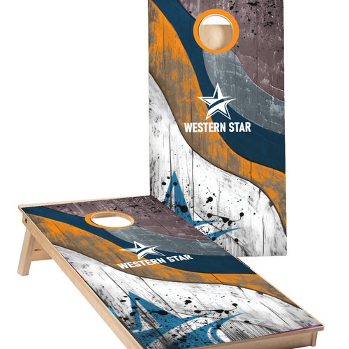 Design a Cornhole Board!  Graphics that Standout! Design by fabianlinares