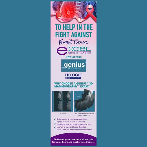 3-D Mammogram Image/Diagram Contest Design by thelembique