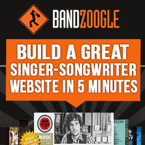 Bandzoogle needs a new banner ad Design by vineet5