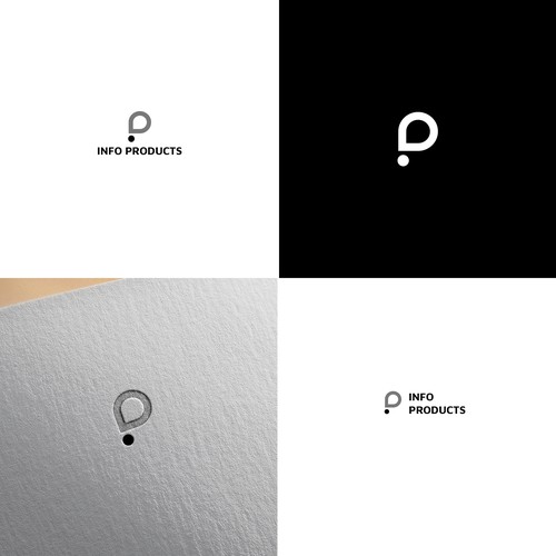 InfoProducts.com - Logo & Branding Design por Jen`P.