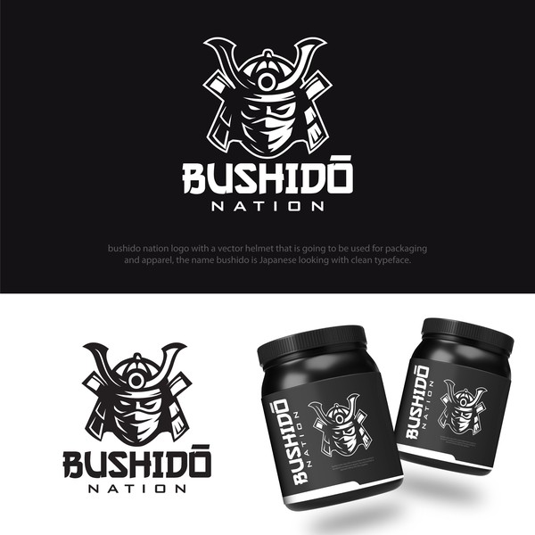 Diseño de Byte_desk titulado "Bushido Nation Logo Design"