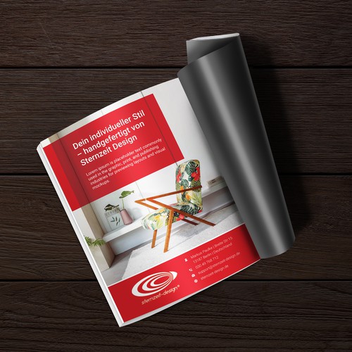 A4 Printanzeige - Sternzeit Design Möbel Design by SoftSkills