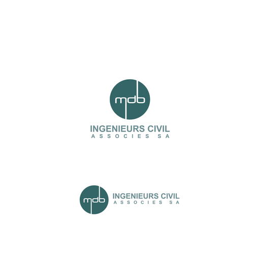 コンペ「Creation of a modern and design logo for a civil engineering office」のデザイン by blue_savannaさん 