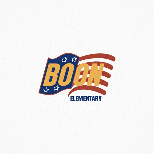 Boon Elementary School Logo Design réalisé par Oz Loya