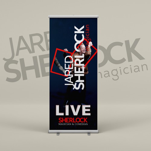 Magician Onstage Banner Design von Nganue