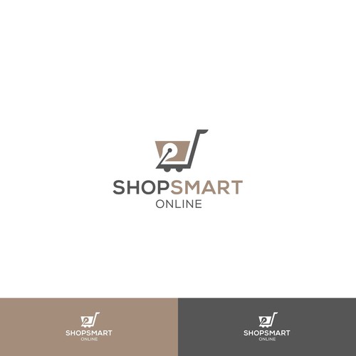 "SHOPSMART ONLINE" BRAND LOGO Design by keoart