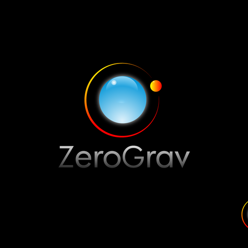 Nice, friendly logo for Zero Grav Design by THE RADIANT CHILD