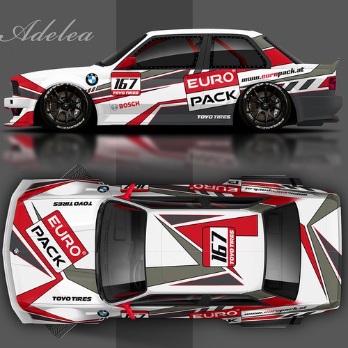 Create a stunning Racing Car/Entwerfe ein atemberaubendens ...
