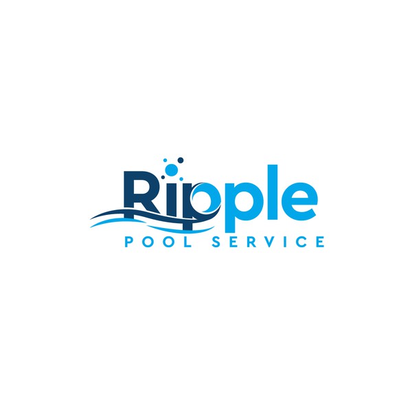 Design by Archie. titled "Pool service logo"