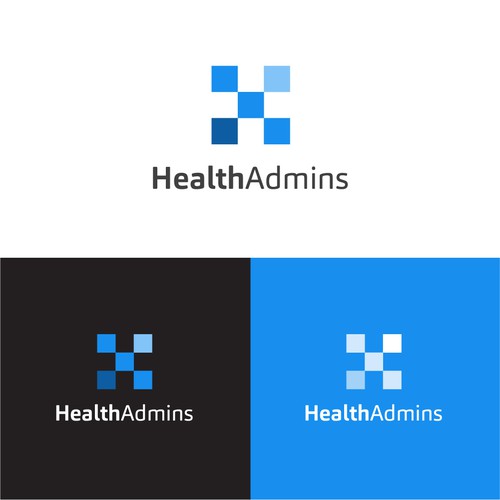 Be the designer that created the coolest healthcare software logo with Health Admins!!!! Design by Guane