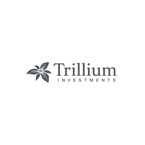 Design a sophisticated trillium flower logo for an asset management company Design by mr.giraffe.design