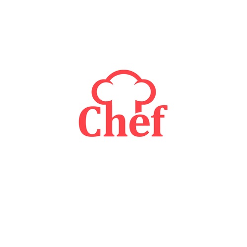 "CHEF": Food & Cooking Social Media Logo Design by Smarttaste™ ♥