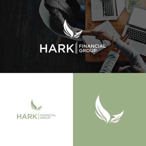 Design a Sophisticated, Organic Brand Identity for Hark Financial Group Design by Candystd