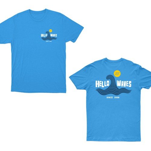 Hola Olas tee Design by FASK.Project