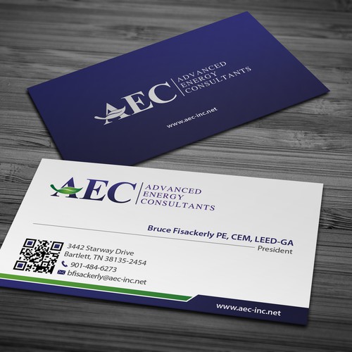 AEC Business Card Design by AYG design