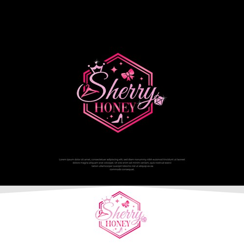 Design Sherry Honey clothing logo di MotionPixelll™