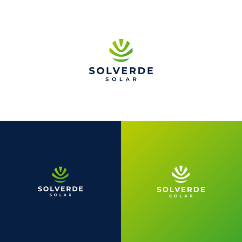 Clean logo for solar company Design by brandphant™