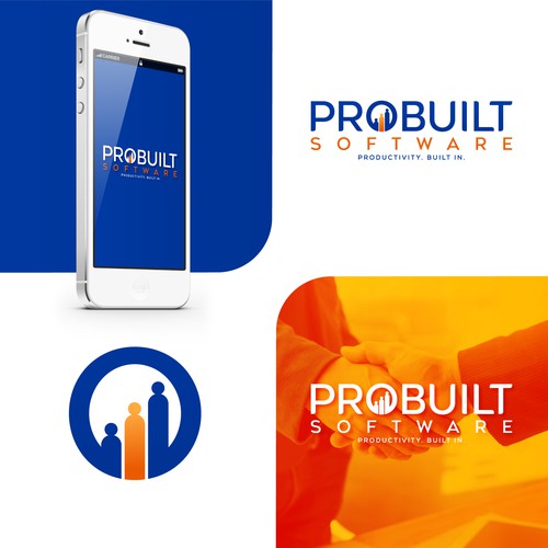 Powerful, Professional & Clean Logo for a technology company Design by eMbo