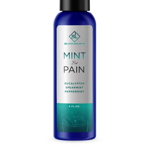 Pain Spray Label Design by Rifat_Jishan