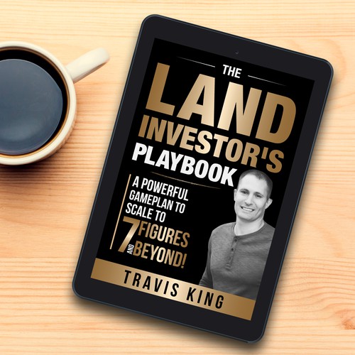 Powerful book cover needed for a book about land investing Design by Unboxing Studio