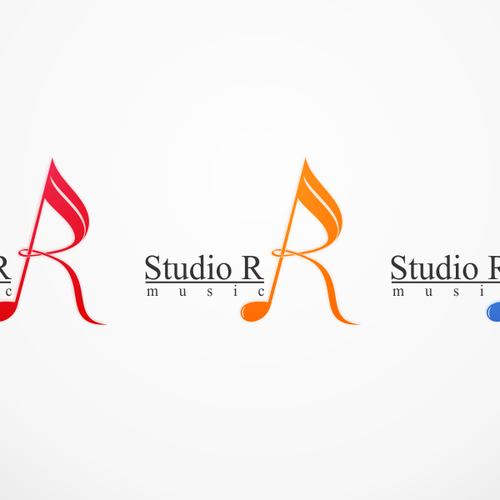 Studio R Music needs a new logo Design by KangLii™