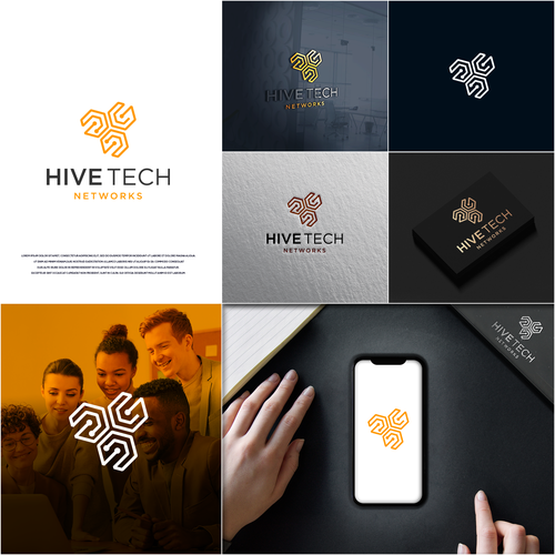 Hive Tech Networks Design von NEON ™