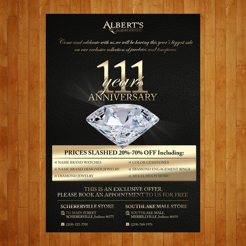 Anniversary Sale 18x24 Store Business Retail Promotion Signs