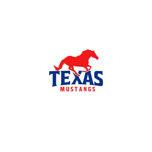 Diseño de Texas Mustangs de The Seño