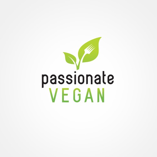 I need a logo design for my brand "Passionate Vegan"-ontwerp door vojo