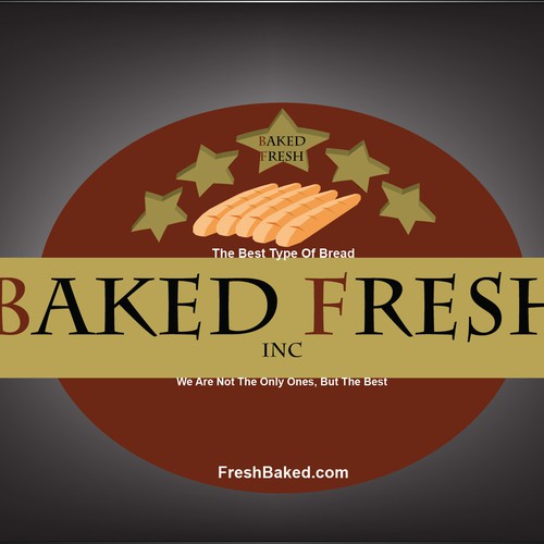 logo for Baked Fresh, Inc. Design by Sam214365
