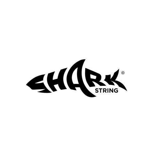 Shark String Logo Design by Alexandr_up