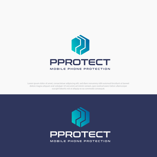 PPROTECT (Phone protect logo) (mobile cases and screen protectors) Design by Razaullah Abc