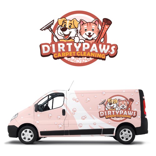 Bright & Playful logo needed for pet focussed carpet cleaning company Design by LastBlacker