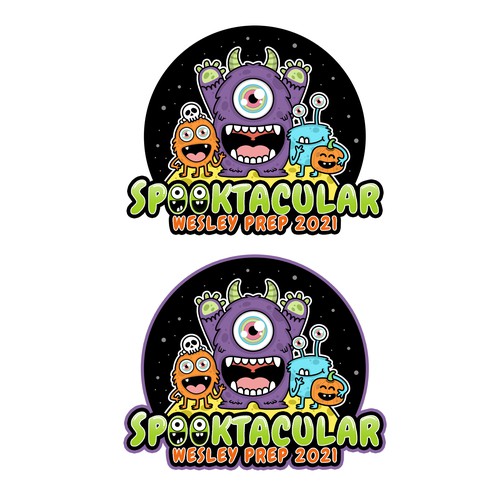 コンペ「Spooktacular Logo Contest」のデザイン by Kate-Kさん 