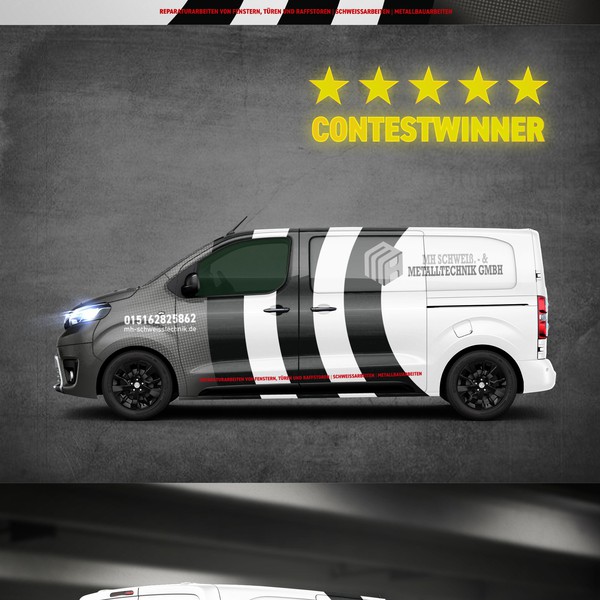 Toyota proace full wrap contest winner