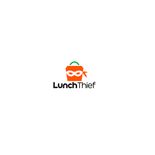 LunchThief Mobile App Logo Design by Striker29