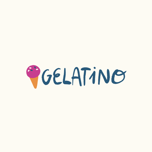 We need a creative interesting logo for gelato shop "Gelatino" Design réalisé par EWMDesigns