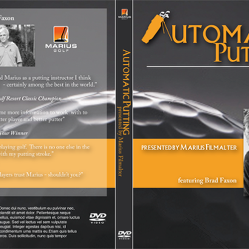 design for dvd front and back cover, dvd and logo Réalisé par OGiDesigns