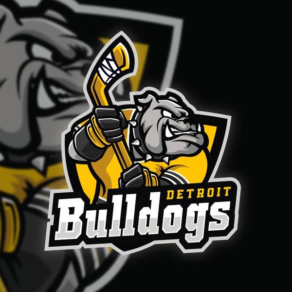 Design by JDRA™ titled "Detroit Bulldogs"
