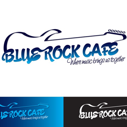 logo for Blue Rock Cafe Diseño de SweetBerry