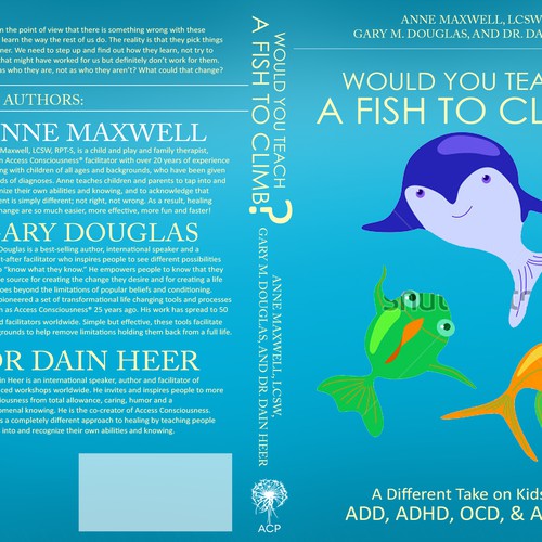 Would You Teach A Fish To Climb A Tree? Create a winning book cover
